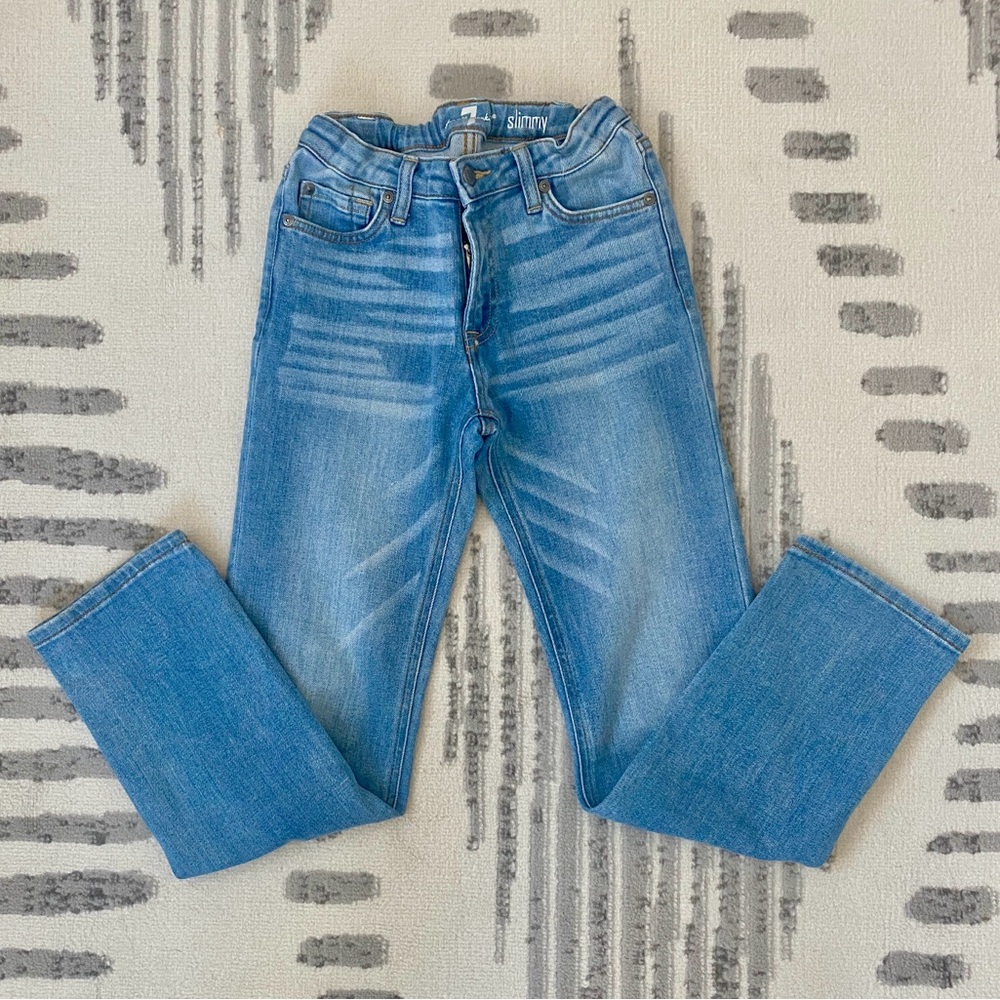 👀 NEW‼️7 For All Mankind Boys Size 10 Jeans in perfect shape!